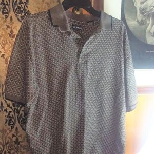XL Casual Brown & Black George Brand Men's Shirt